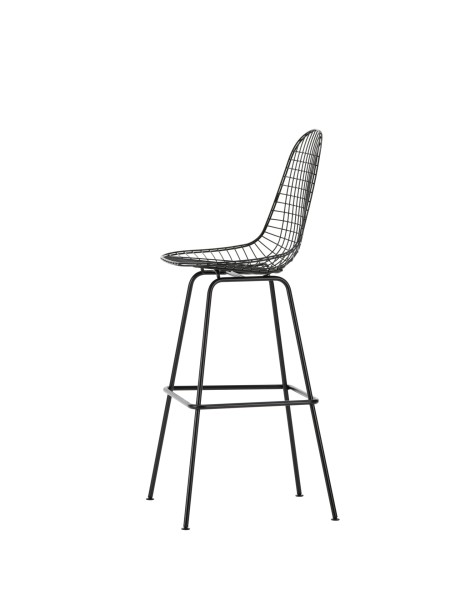 Vitra Eames Wire Stool High - all black