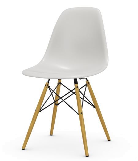 Vitra Ahorn Eames Plastic Side Chair DSW weiß Quickship