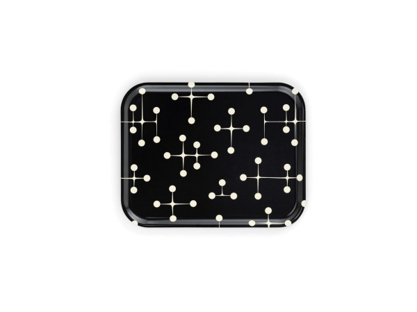 Vitra Tablett Classic Tray Large Dot Pattern black