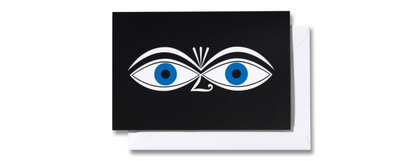 Vitra Grußkarte Greeting Card Eyes
