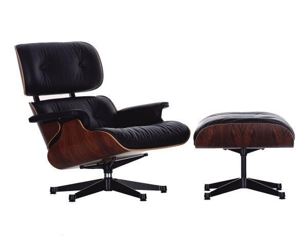 Vitra Sessel Eames Lounge Chair + Ottoman Santos Palisander