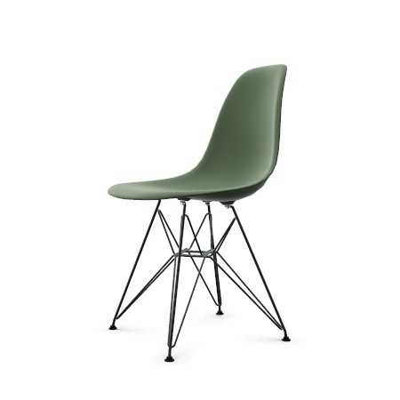 Vitra Stuhl Plastic Side Chair DSR forest - dunkelgrün