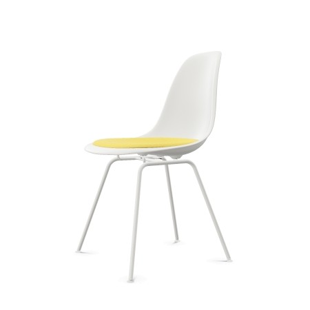 Vitra Stuhl Eames Plastic Side Chair DSX mit Sitzpolster