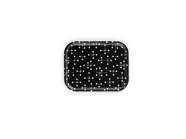 Vitra Tablett Classic Tray Medium Dot Pattern black