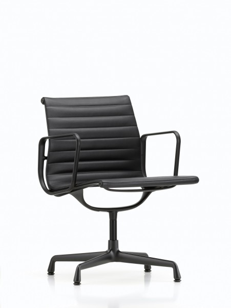 Vitra Eames Aluminium Chair EA 108 schwarz
