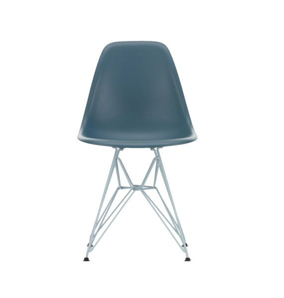 vitra Stuhl Plastic Chair DSR meerblau - himmelblau
