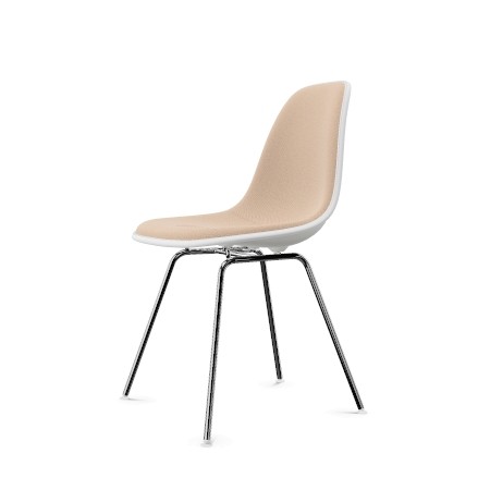 Vitra Stuhl Eames Plastic Side Chair DSX mit Vollpolster