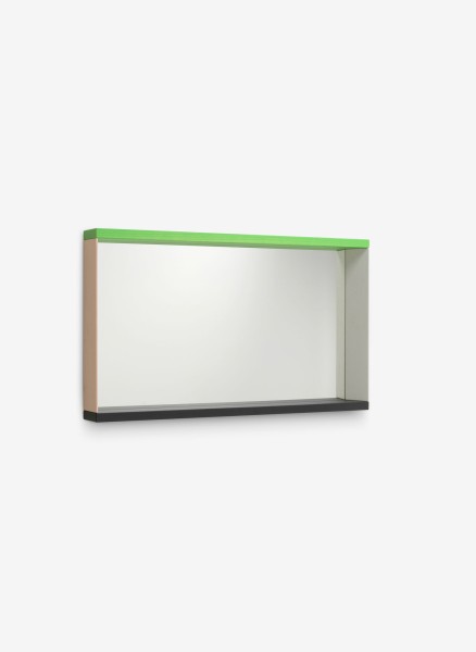 Vitra Colour Frame Mirror - medium - green / pink