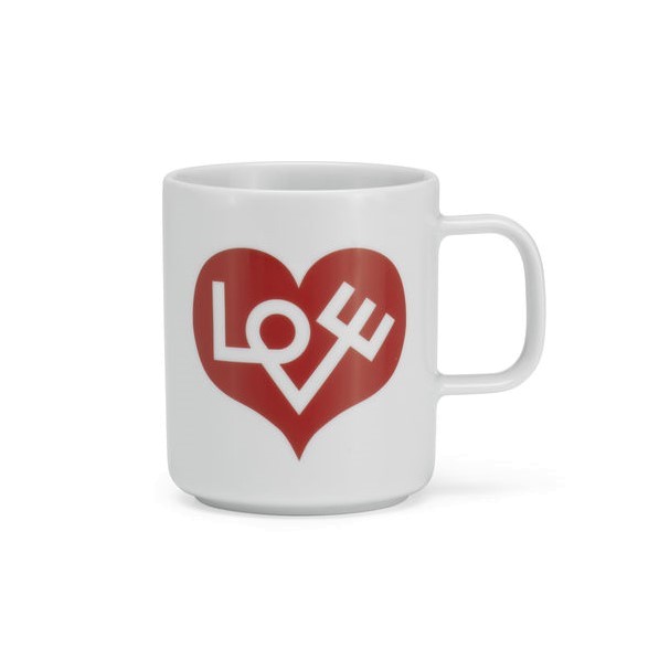 Vitra Kaffeebecher coffee mugs LOVE heart