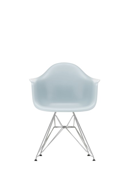 Vitra Stuhl Eames Plastic Armchair DAR eisgrau RE - chrom