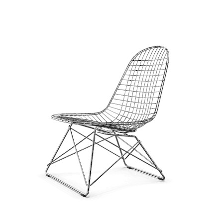 Vitra Stuhl Wire Chair LKR verchromt