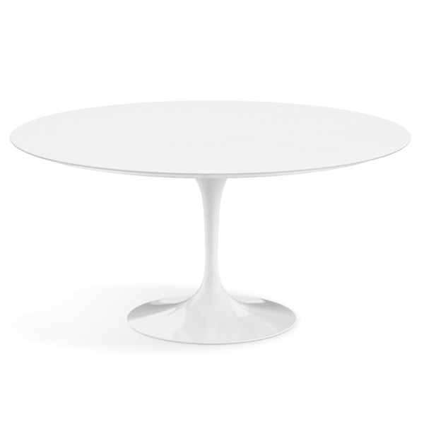 Knoll Esstisch Tulip Saarinen Table weiß QUICKSHIP