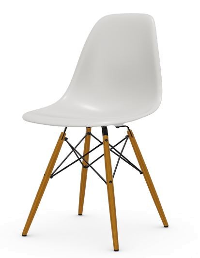 Vitra Esche Eames Plastic Side Chair DSW weiß Quickship