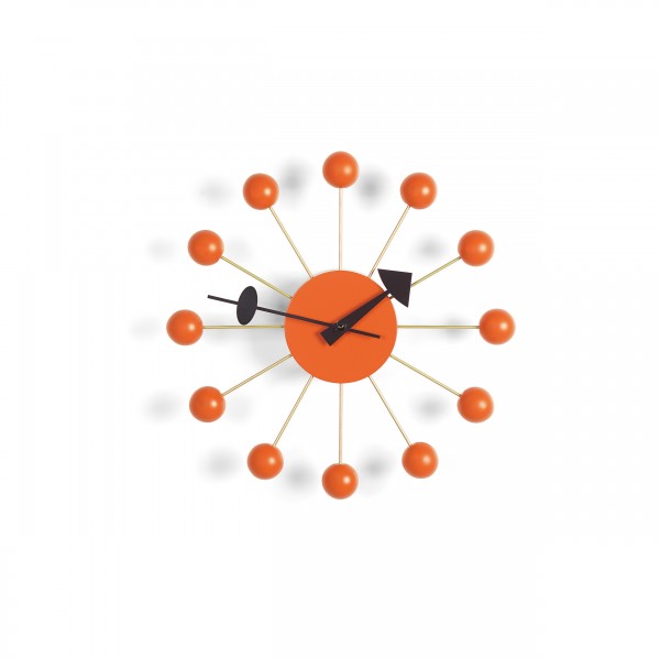 vitra Wanduhr Ball Clock, Orange