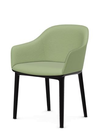 Vitra Stuhl Softshell Chair 4-Bein Bezug Laser RE